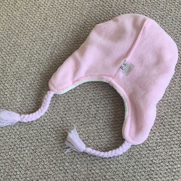 P.S. AEROPOSTALE chenille unicorn hat Youth one size lined - Picture 6 of 9